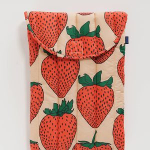 Puffy Laptop Sleeve 16 - Strawberry