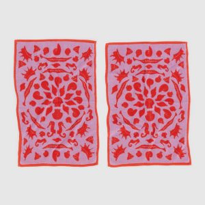 Hand Towel Set of 2 - Sea Shells
