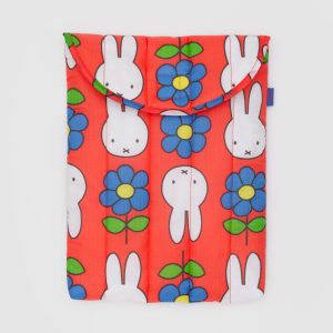 Puffy Laptop Sleeve 13/14 - Flower Miffy