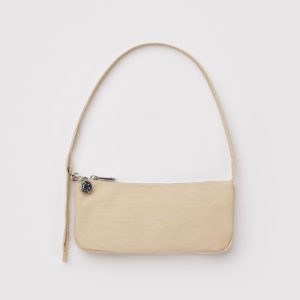 Nylon Pochette - Custard