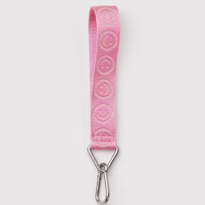 Logo Keychain - Pink Happy