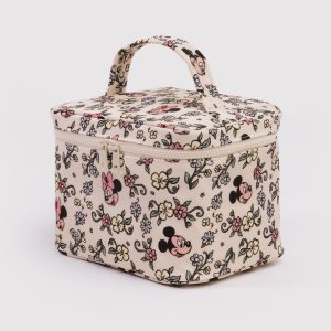 Large Cosmetic Case - Storybook Floral
