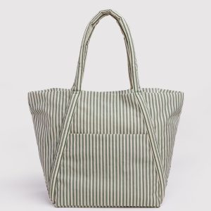 Cloud Bag - Sage Stripe