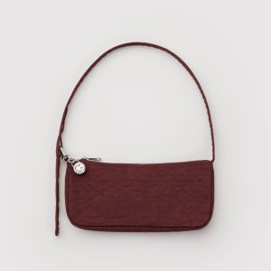 Nylon Pochette - Mahogany