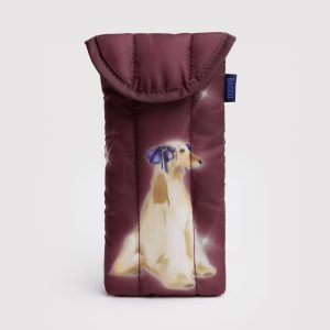 Puffy Glasses Sleeve - Fancy Dogs