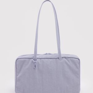 Medium Nylon Bowler Bag - Mist