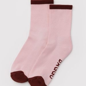 Ribbed Sock - Blush Mix