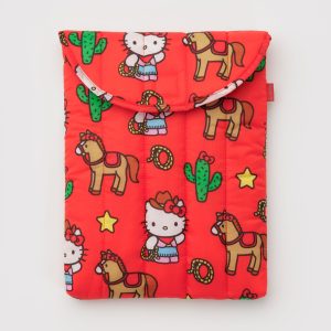 Puffy Laptop Sleeve 13/14 - Hello Kitty Western