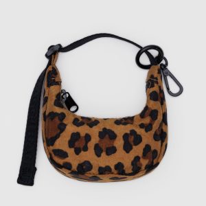 Crescent Bag Charm - Leopard