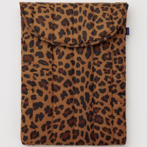 Puffy Laptop Sleeve 16 - Leopard