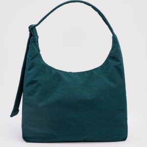Nylon Shoulder Bag - Deep Sea