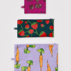 Flat Pouch Set - Carrots & Berries