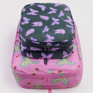 Large Packing Cube Set - Spring Animals