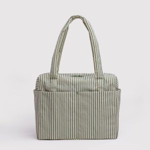 Small Cloud Carry-On - Sage Stripe