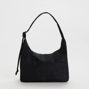 Mini Nylon Shoulder Bag - Black Key Leash