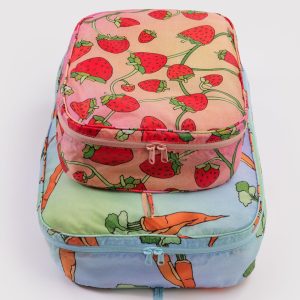 Large Packing Cube Set - Carrots & Berries