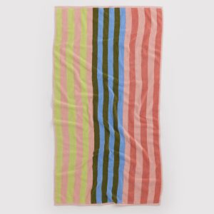 Bath Towel - Sherbet Stripe