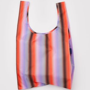 Standard Baggu - Gradient Stripe Poppy & Lilac