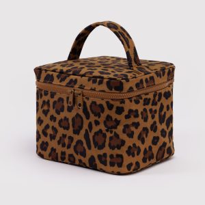 Large Cosmetic Case - Leopard