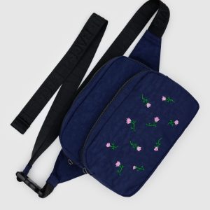 Fanny Pack - Embroidered Wildflower