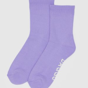 Ribbed Sock - Wisteria