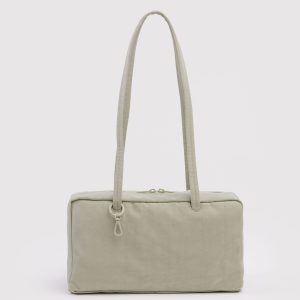 Nylon Bowler Bag - Celadon