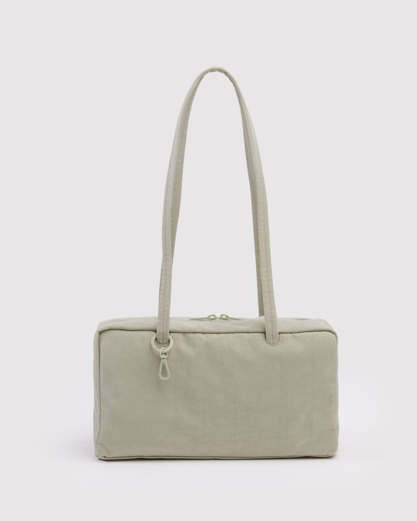 Nylon Bowler Bag - Celadon