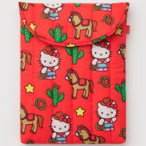 Puffy Laptop Sleeve 16 - Hello Kitty Western